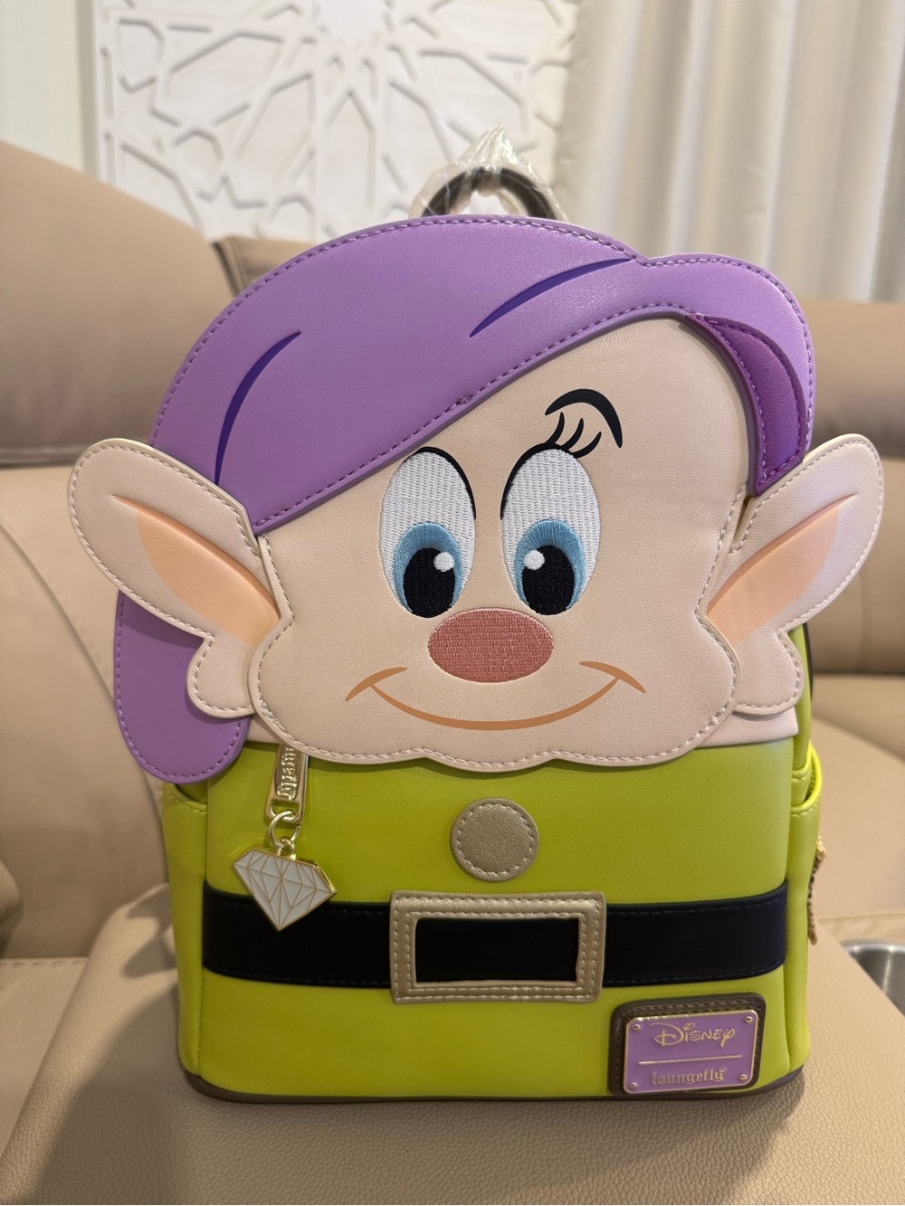 Loungefly Disney Snow White Dopey Mini Backpack